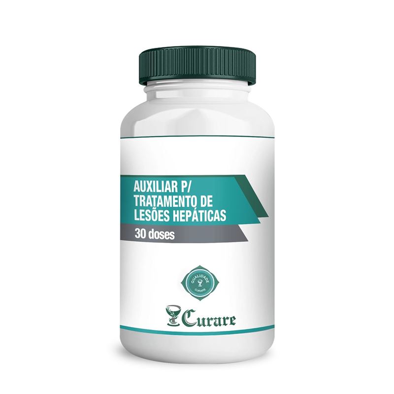 Auxiliar p/ Tratamento de Lesões Hepáticas Curare - 30 doses