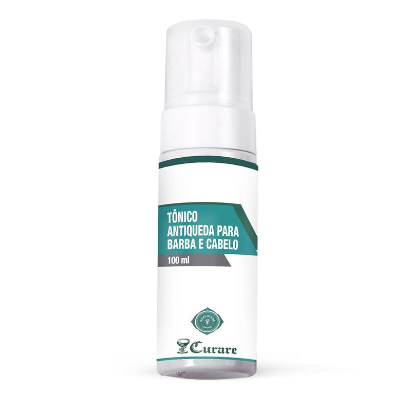 Tônico Antiqueda para Barba e Cabelo Curare - 100ml