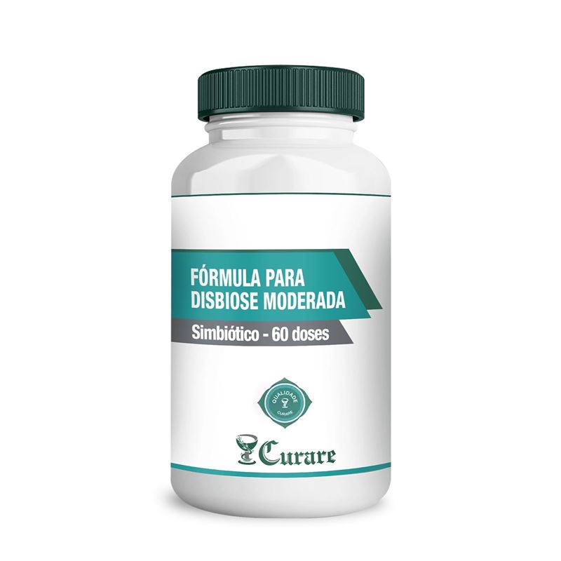 Fórmula para Disbiose Moderada - Simbiótico Curare - 60 doses
