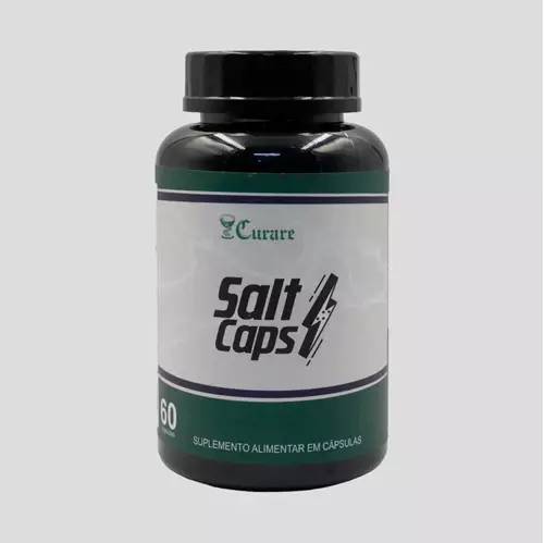  Salt Caps ( Cápsulas De Sal - Suplemento Industrializado Curare) - 60 cápsulas 