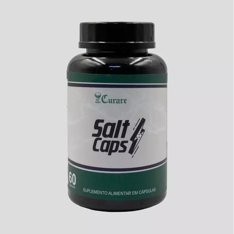  Salt Caps ( Cápsulas De Sal - Suplemento Industrializado Curare) - 60 cápsulas 