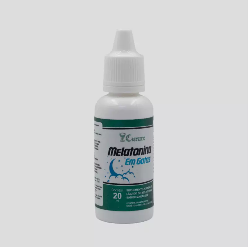 Melatonina Gotas 0,21mg/Gota (Suplemento Industrializado Curare) - 20ml 
